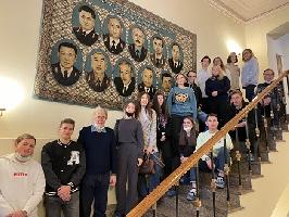 Студенты Гуманитарного колледжа РГГУ посетили с экскурсией Государственную Думу Федерального Собрания Российской Федерации